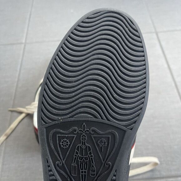 GUCCI Ace Stripe Sneakers Shoes Size 6 Black NEW Casual Streetwear Designer - Picture 7 of 16